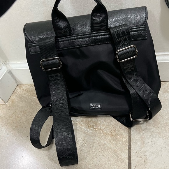 NEW Botkier Black Trigger Nylon Backpack $178 main image 5